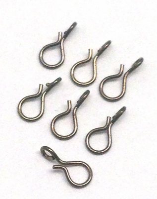 2,3кг; 3,2кг; 3,9кг) (Застежка Yarie Snap Ring No.530 # S-5lb (0.4мм/2.3кг)-7384